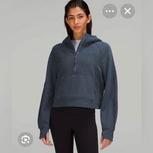 Iron Blue Lululemon Scuba Size 6